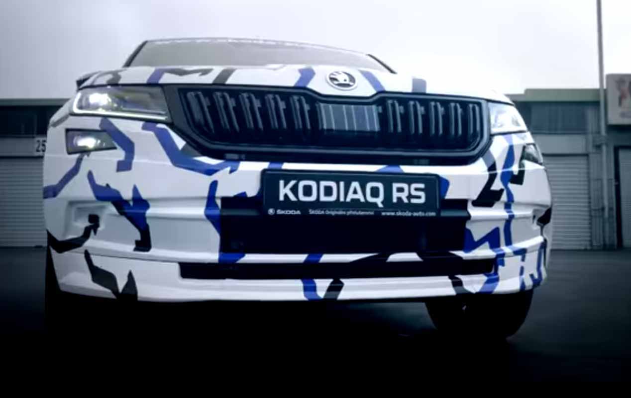 El nuevo Skoda Kodiaq RS, en el Salón de París 2018