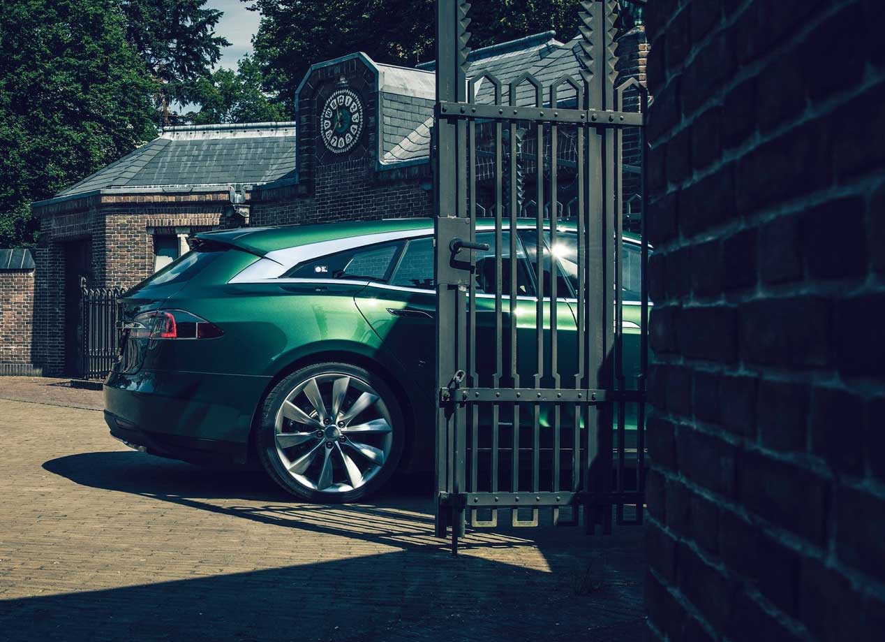 ¿Un Tesla familiar? Así es el Model S Shooting Brake