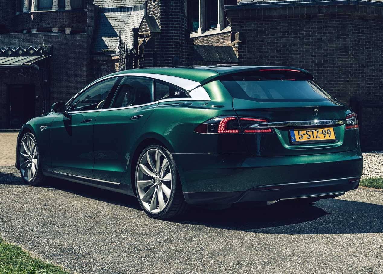 ¿Un Tesla familiar? Así es el Model S Shooting Brake