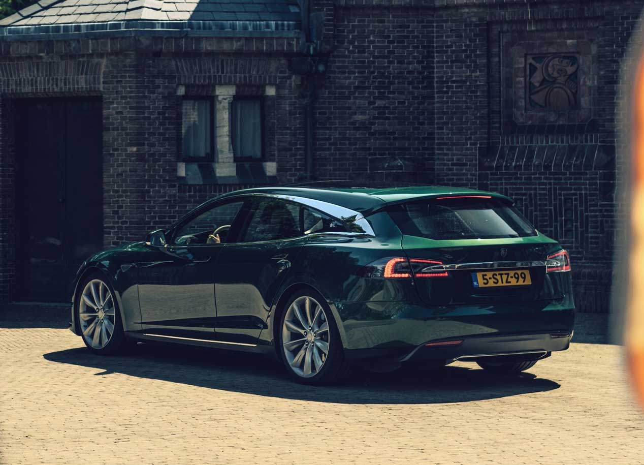¿Un Tesla familiar? Así es el Model S Shooting Brake