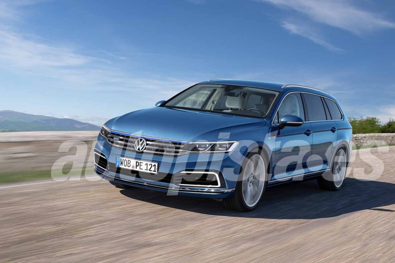 VW Passat 2019: así será la nueva berlina alemana