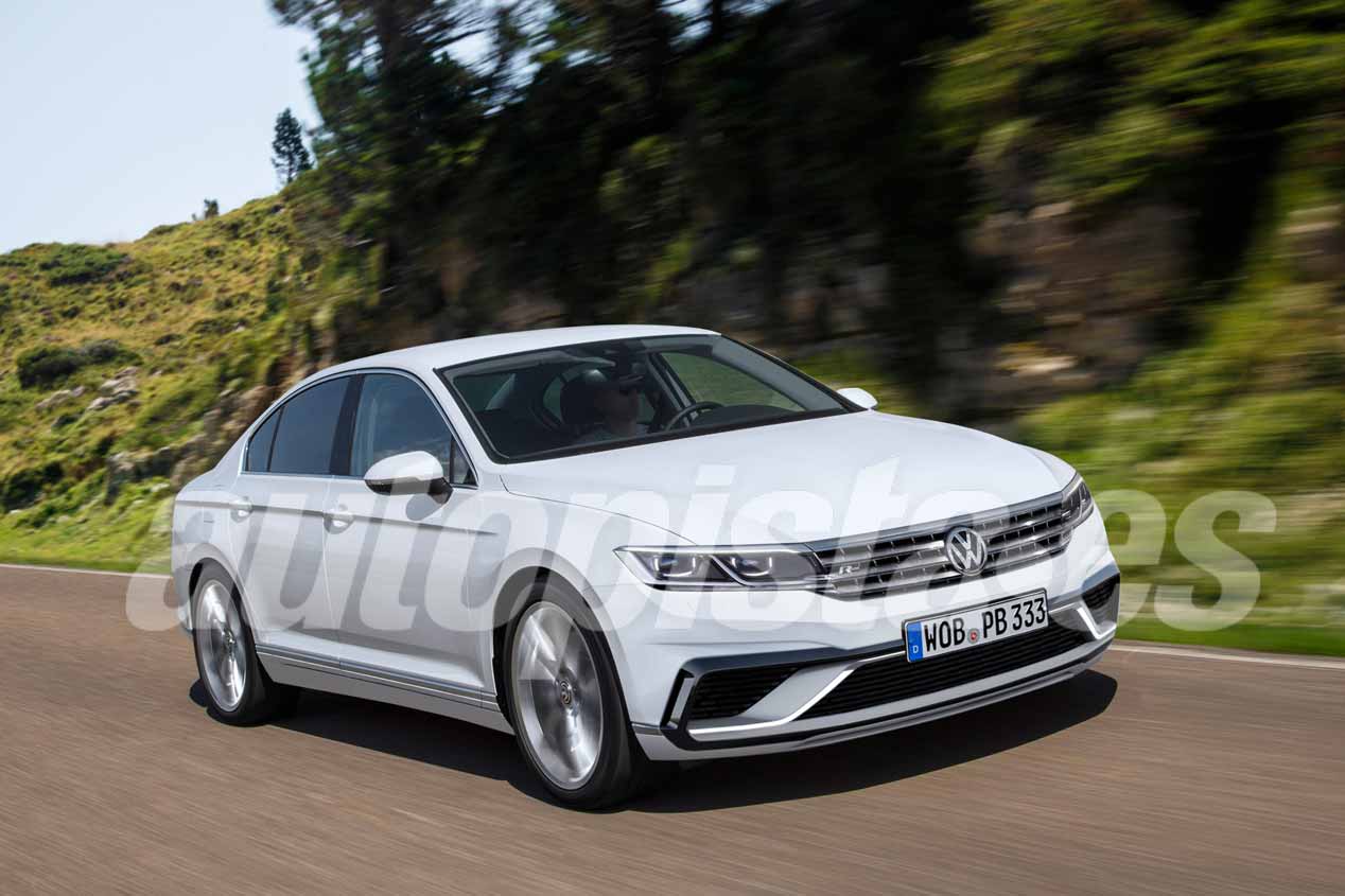 VW Passat 2019: así será la nueva berlina alemana