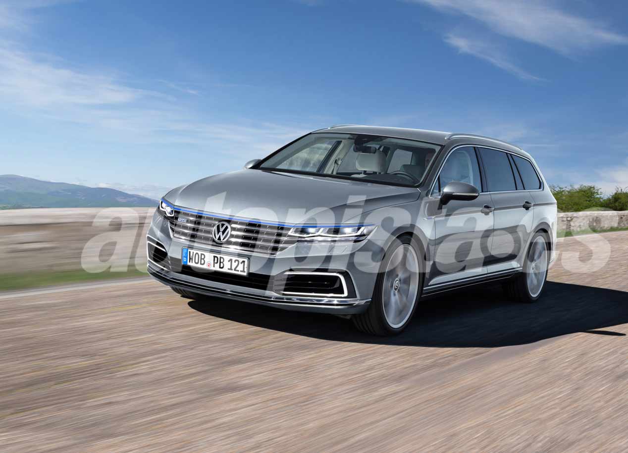 VW Passat 2019: así será la nueva berlina alemana