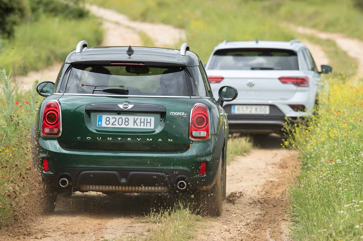 Comparativa: Mini Countryman vs Volkswagen T-Roc