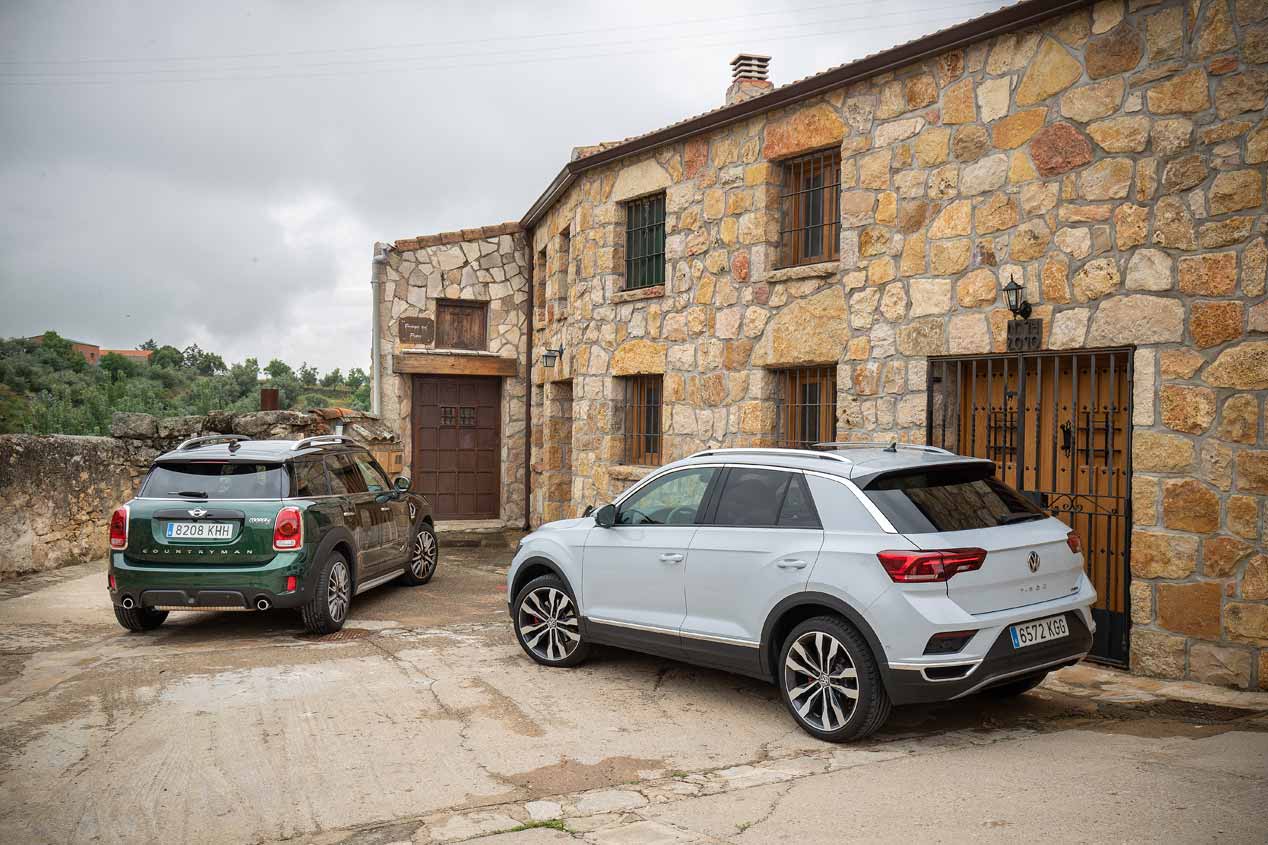Comparativa: Mini Countryman vs Volkswagen T-Roc