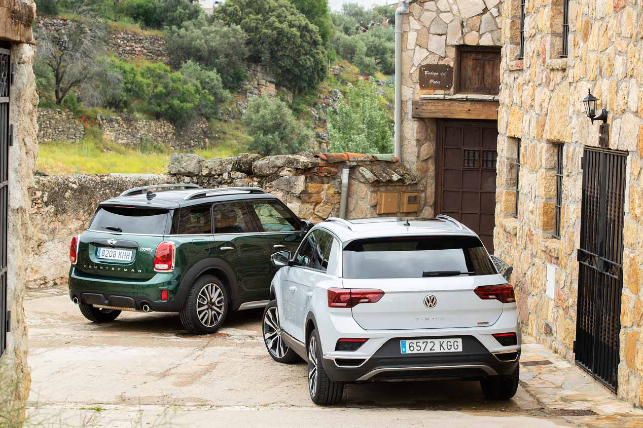 Comparativa: Mini Countryman vs Volkswagen T-Roc
