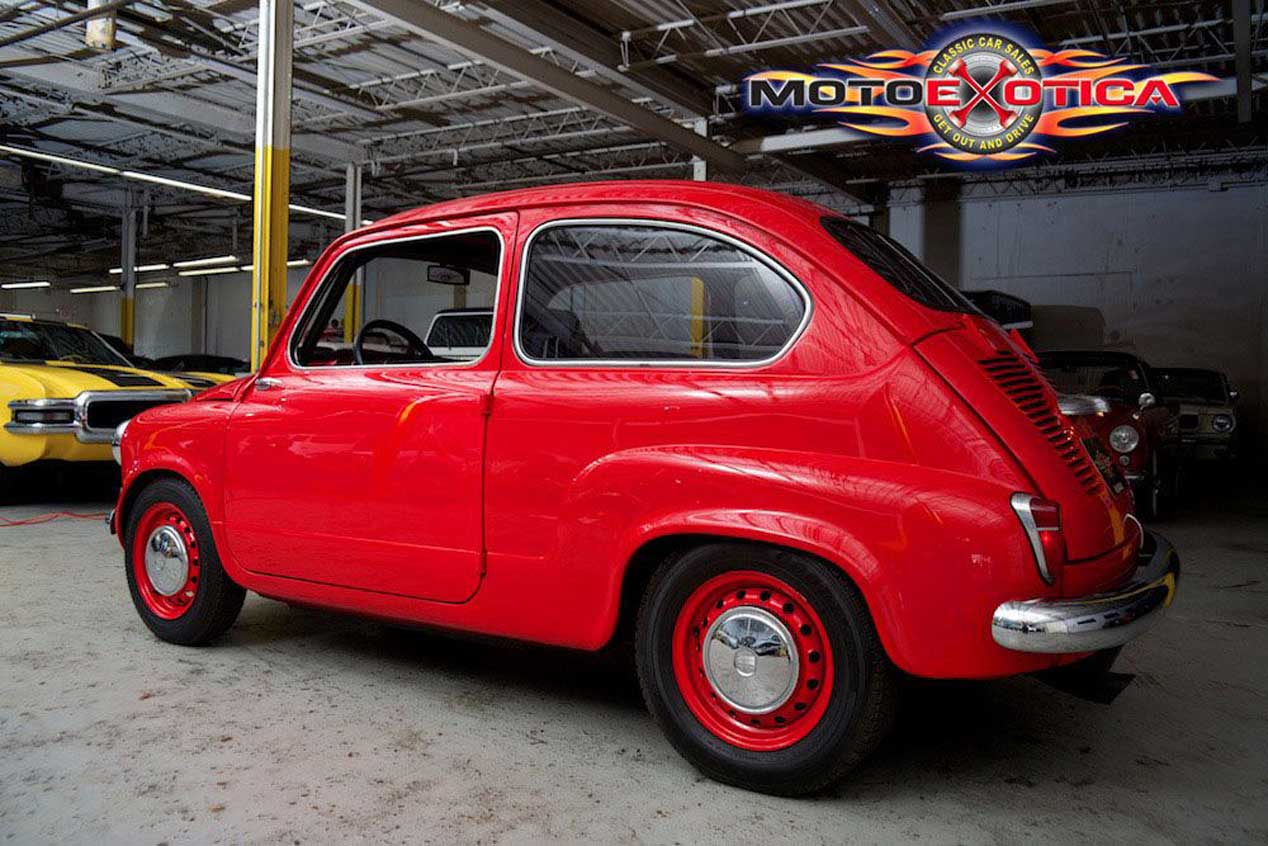 Motor rotativo, 220 CV, 600 kg de peso... ¡En un Fiat 600!