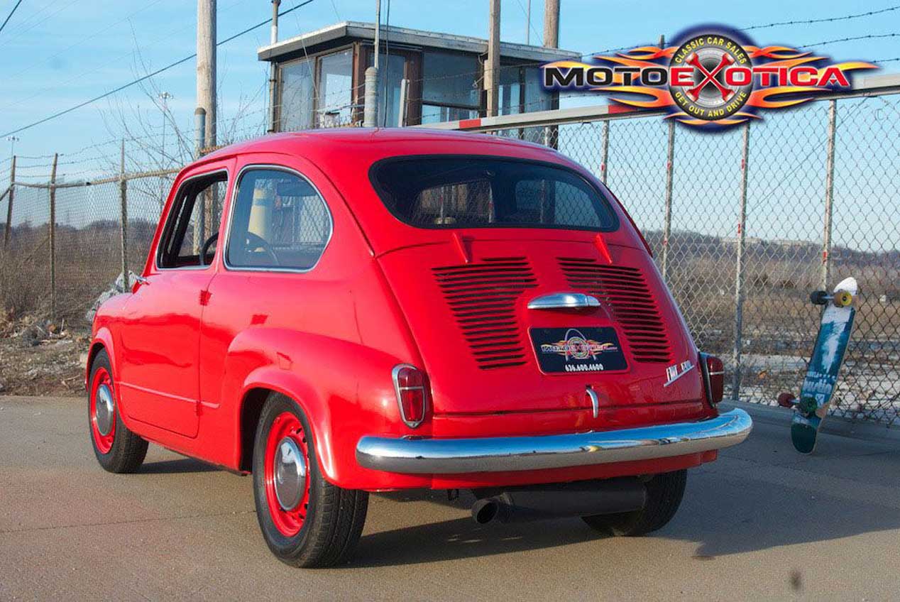 Motor rotativo, 220 CV, 600 kg de peso... ¡En un Fiat 600!