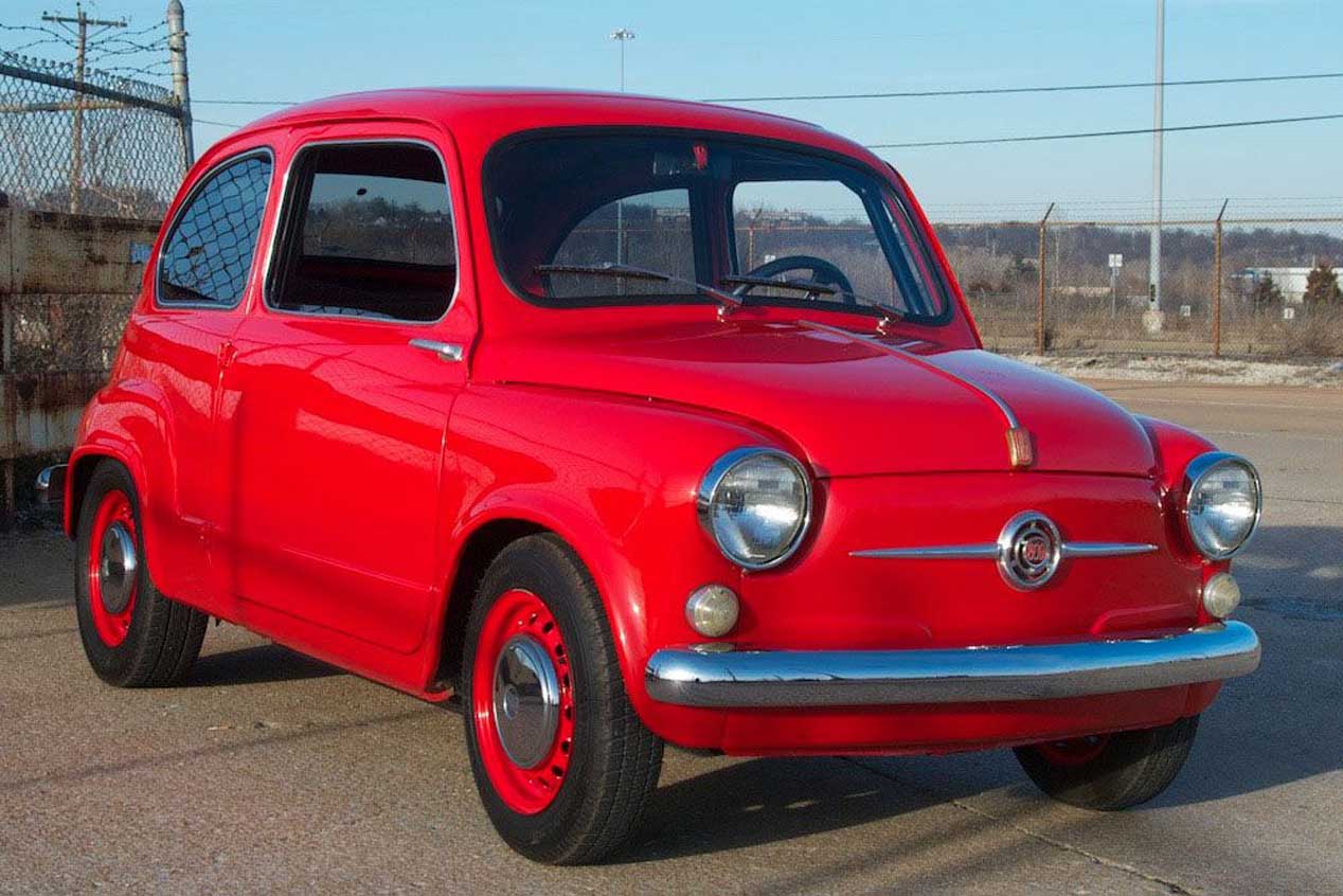 Motor rotativo, 220 CV, 600 kg de peso... ¡En un Fiat 600!