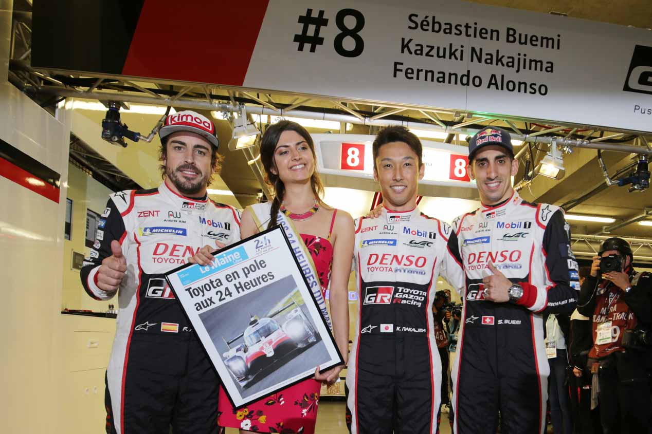 Alonso y Toyota, favoritos en las 24 Horas de Le Mans 2018