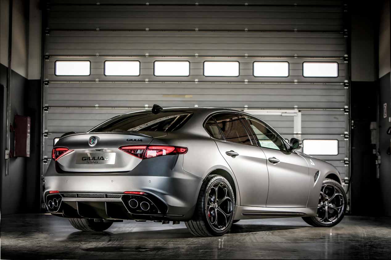 Alfa Romeo Giulia y Stelvio Quadrifoglio NRING, en imágenes