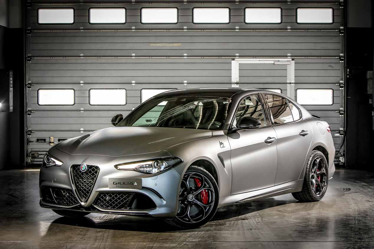 Alfa Romeo Giulia y Stelvio Quadrifoglio NRING, en imágenes