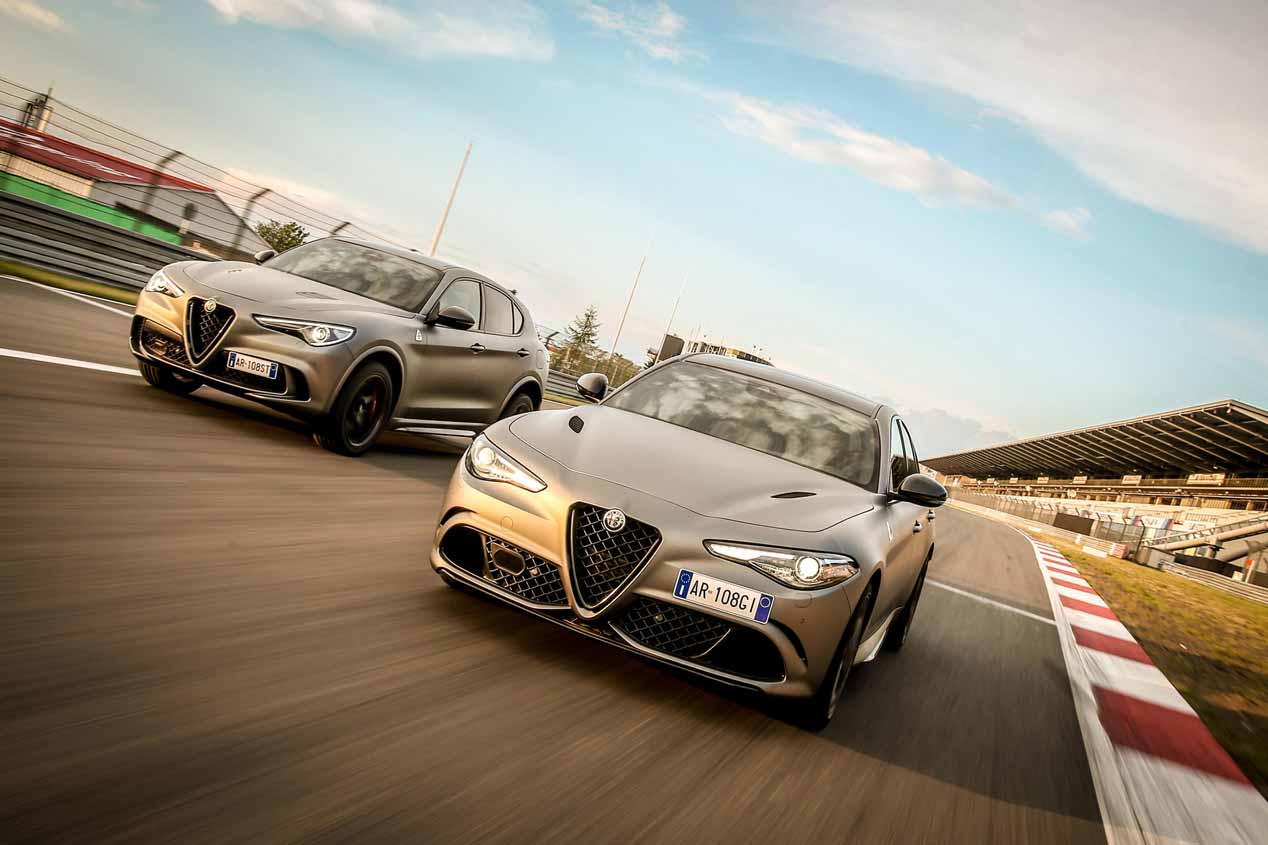 Alfa Romeo Giulia y Stelvio Quadrifoglio NRING, en imágenes