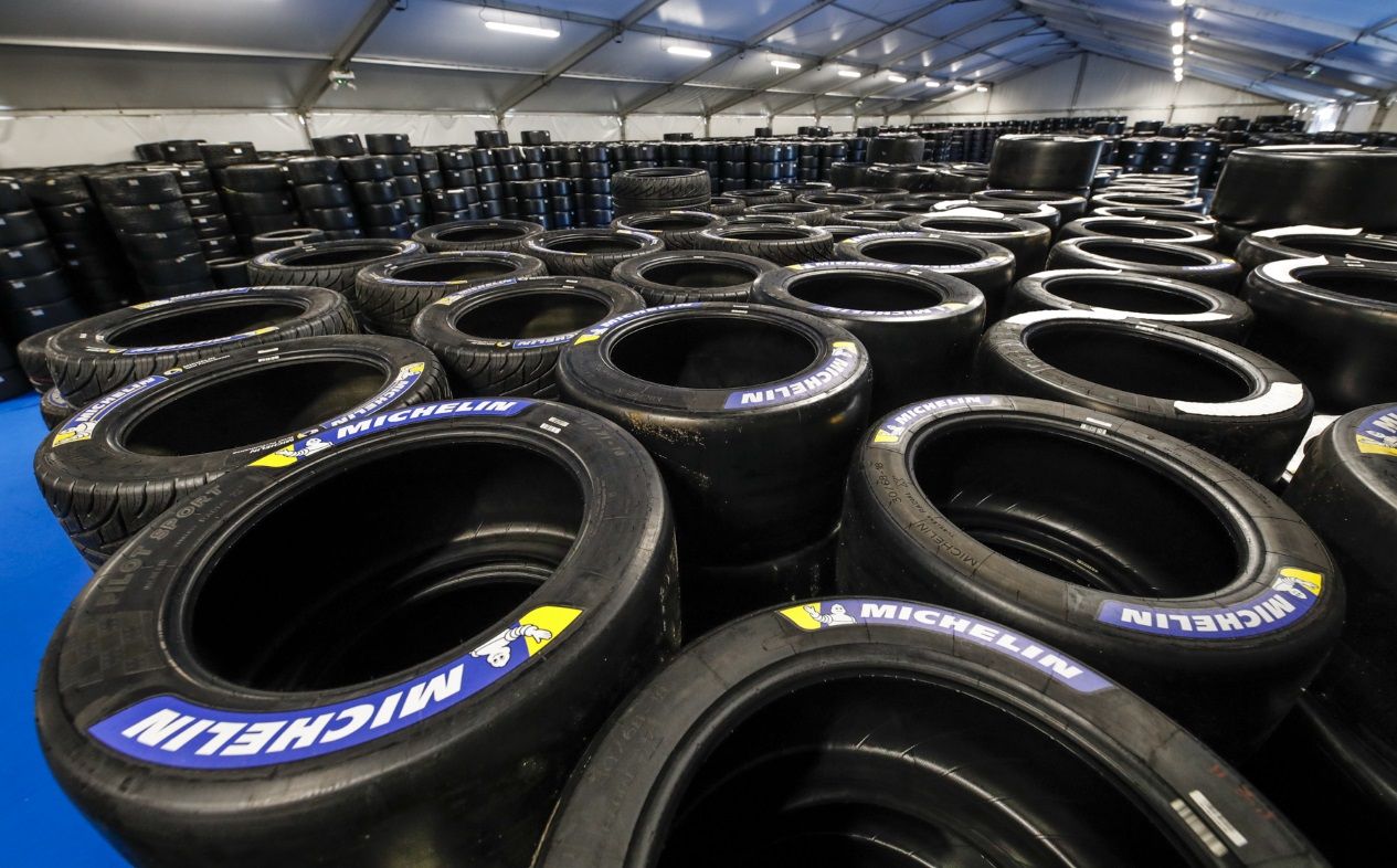 tinción Faial Ocho Los neumáticos Michelin en Le Mans, al descubierto