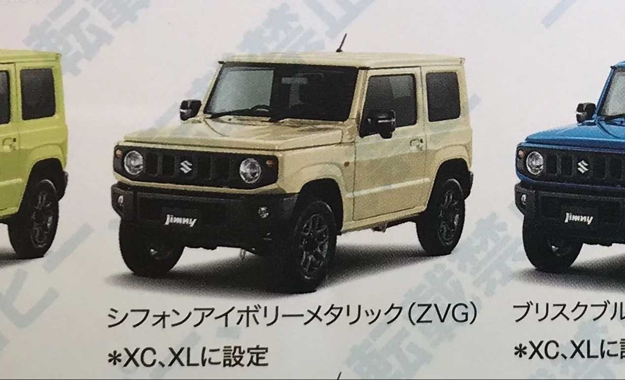 Suzuki Jimny, filtrado por un concesionario japonés