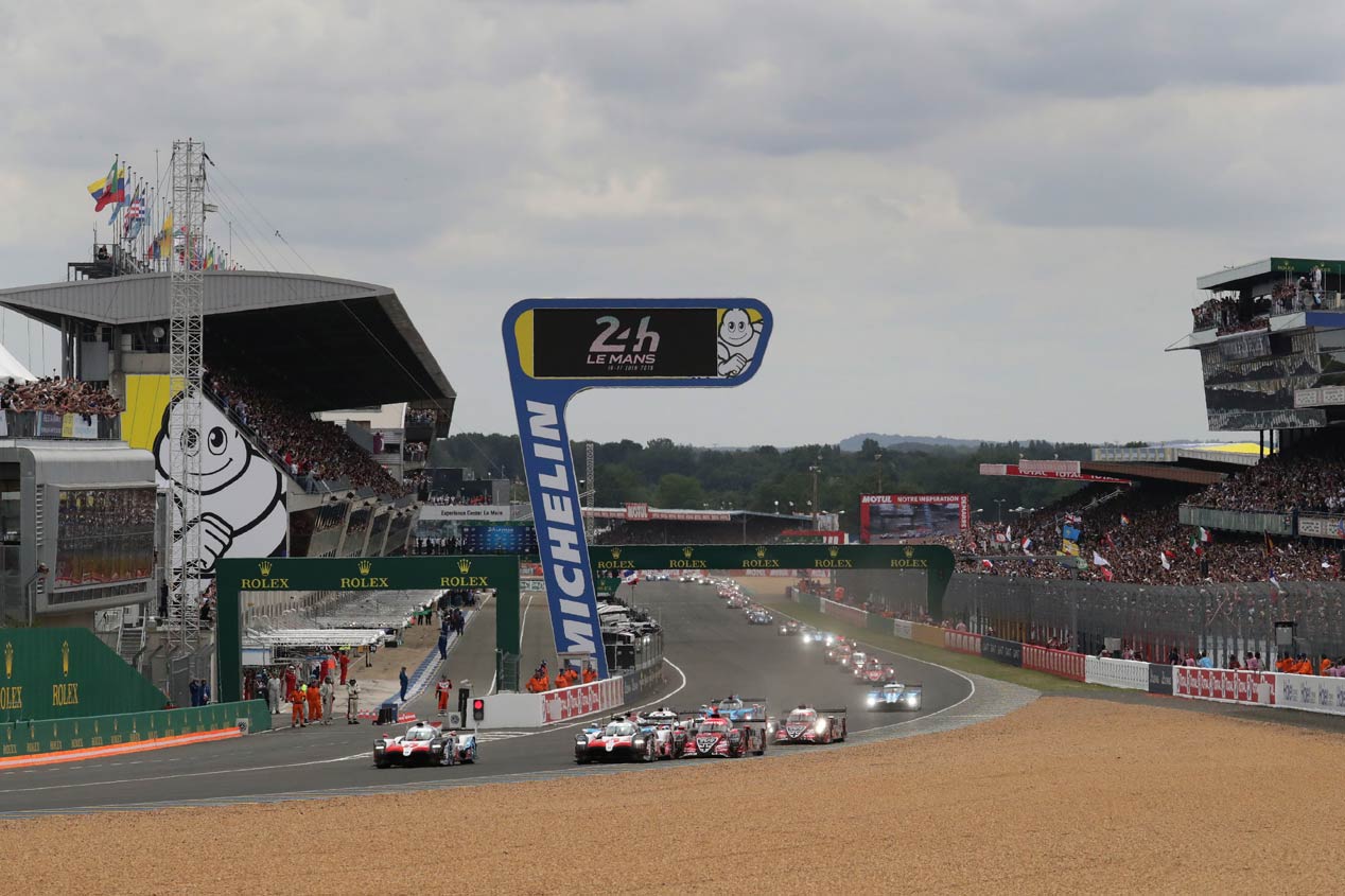 La celebración de Toyota y Alonso en Le Mans