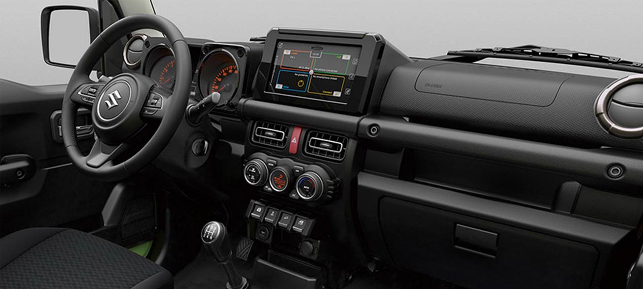 Primeras imágenes oficiales del Suzuki Jimny 2019