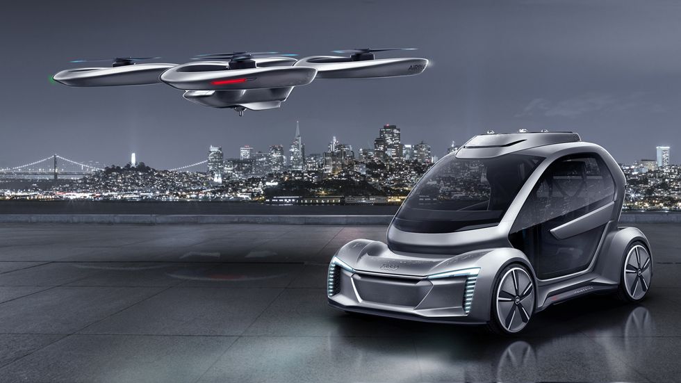 Audi se apunta a la nueva “moda” de los taxis aéreos