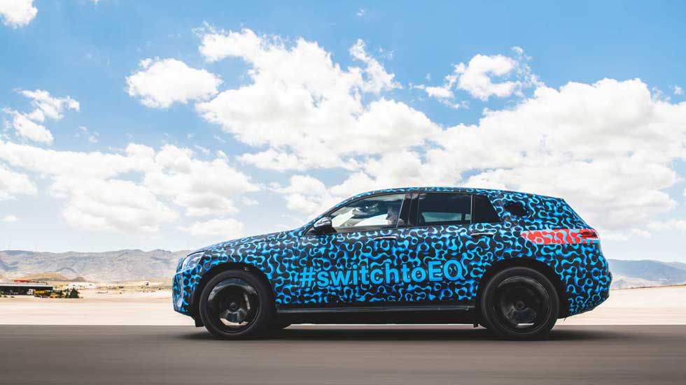 Mercedes EQC: el SUV 100% eléctrico, de pruebas en España