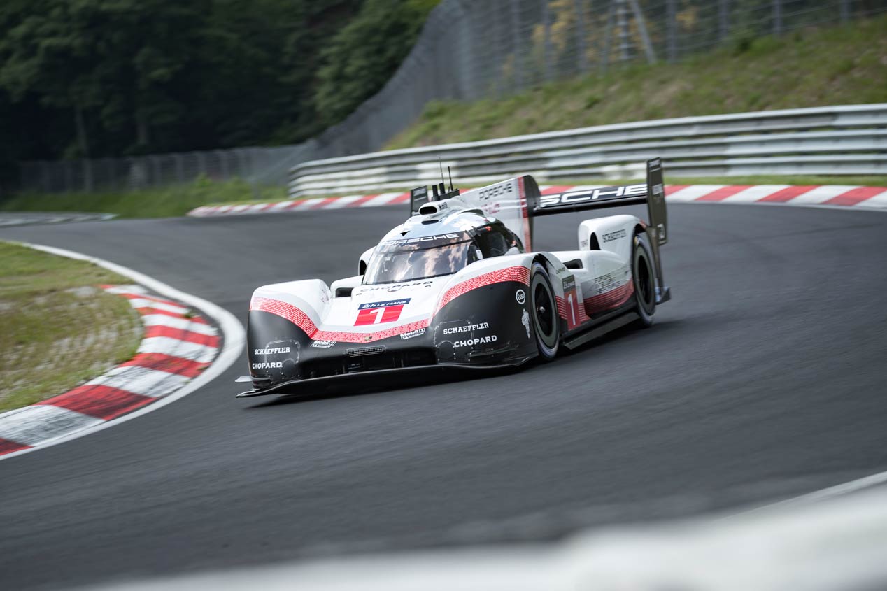Porsche pulveriza el récord de vuelta rápida en Nürburgring con el 919 Hybrid Evo