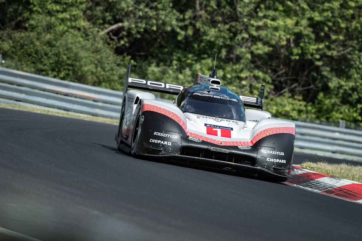 Porsche pulveriza el récord de vuelta rápida en Nürburgring con el 919 Hybrid Evo