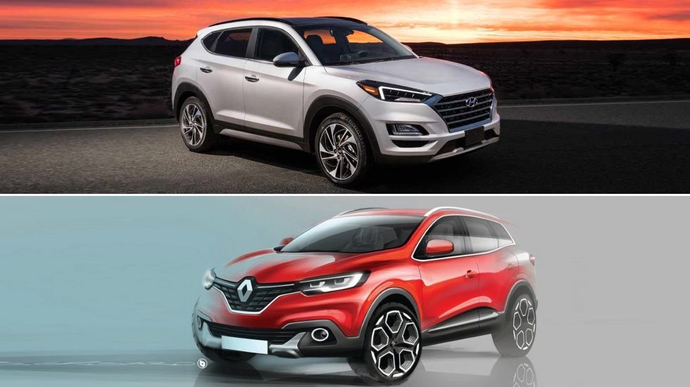 Hyundai Tucson 2019 vs Renault Kadjar 2019: los dos nuevos SUV que vienen