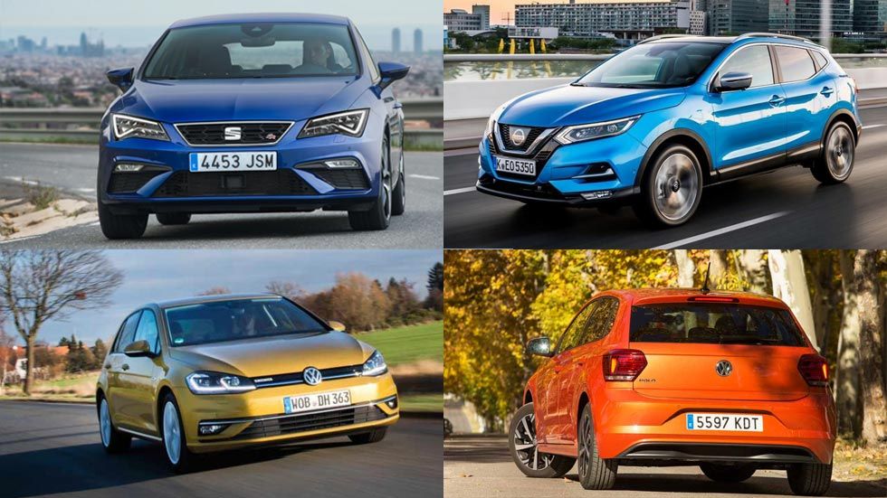 Los 10 coches y los 10 SUV más vendidos en junio de 2018