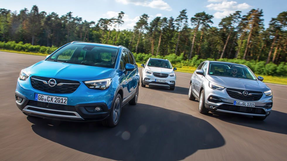 Opel Mokka X, Crossland X y Grandland X cumplen con la ley de emisiones