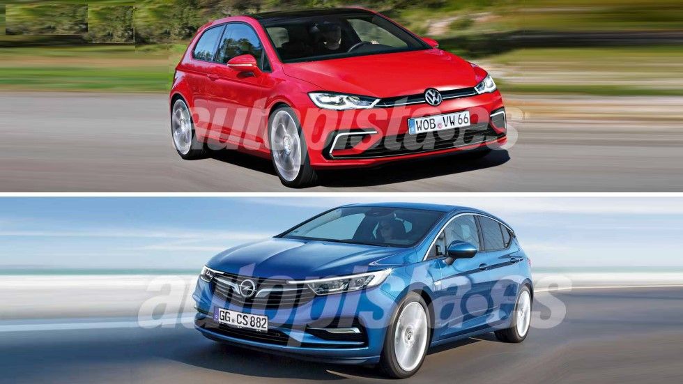Opel Astra 2019 vs VW Golf 2019: el líder compacto ante su eterno aspirante