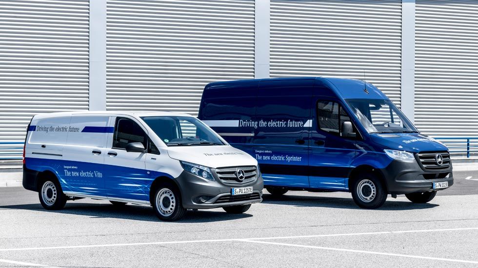 Mercedes Benz apuesta por los eléctricos: nuevas Vito y Sprinter eléctricas