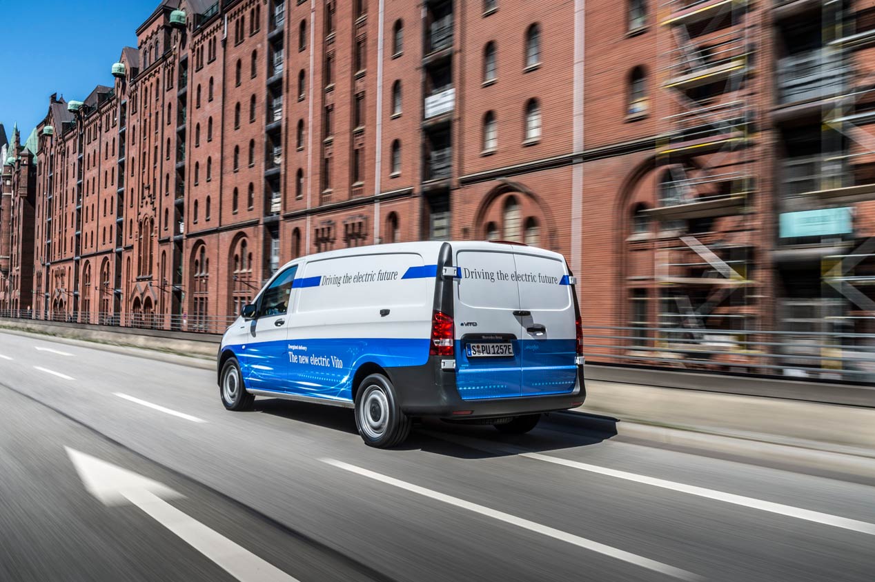 Así son las nuevas Mercedes Vito y Sprinter eléctricas