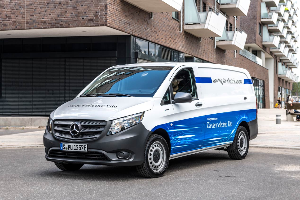 Así son las nuevas Mercedes Vito y Sprinter eléctricas