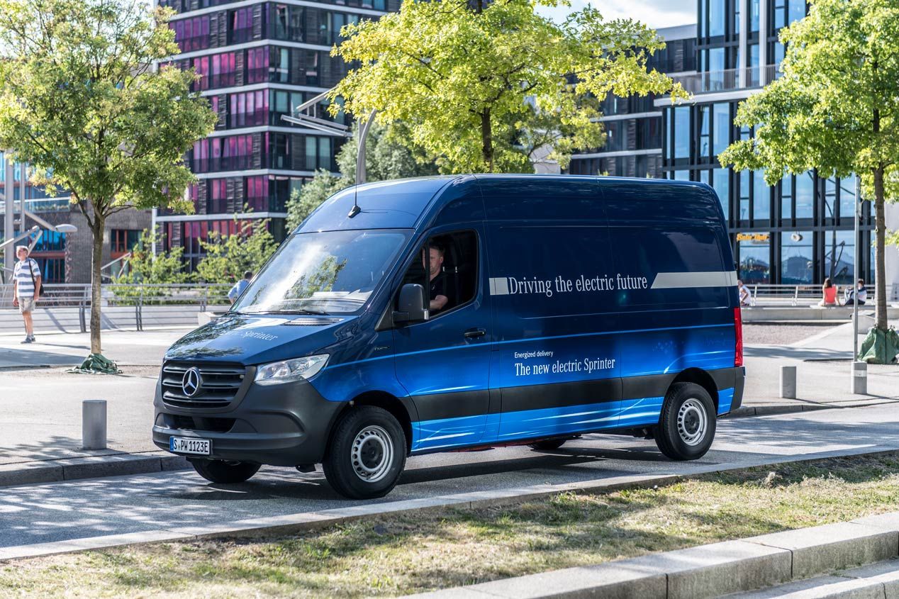 Así son las nuevas Mercedes Vito y Sprinter eléctricas