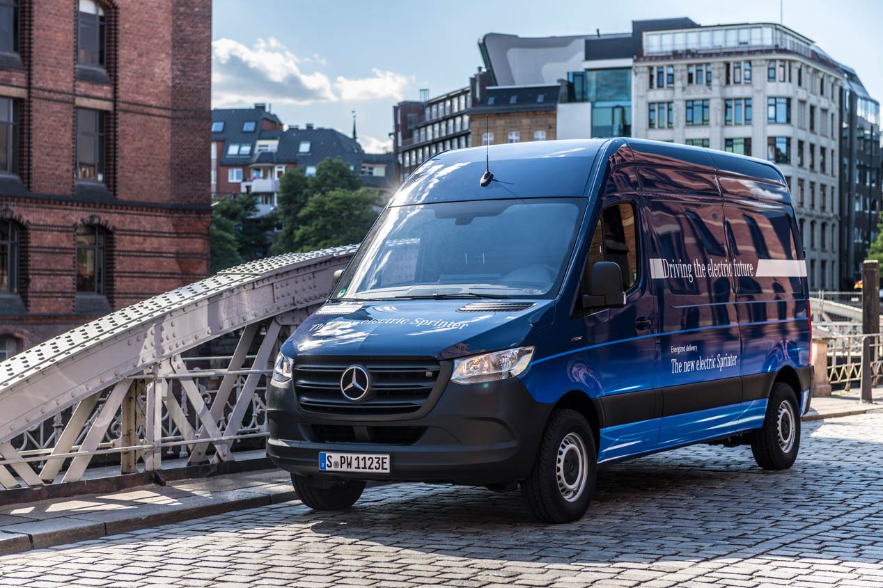 Así son las nuevas Mercedes Vito y Sprinter eléctricas
