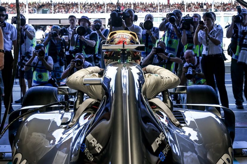 GP de Gran Bretaña: Hamilton bate el récord de Silverstone