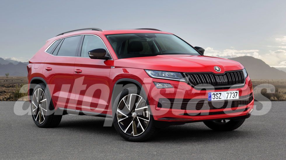 El Skoda Kodiaq GT Coupé: el nuevo SUV, cada vez más cerca