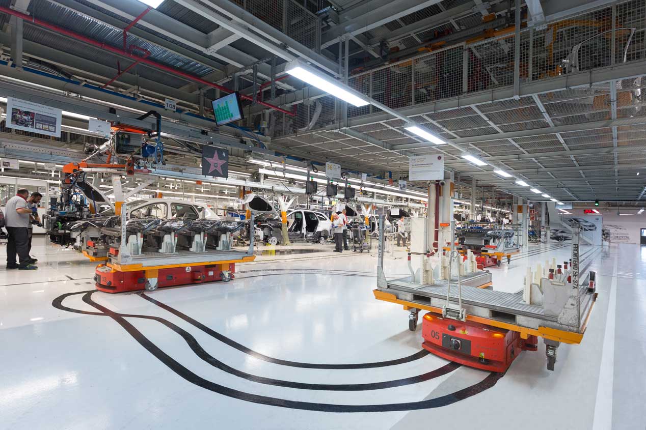 Un paseo por la fábrica de Seat en Martorell, las mejores imágenes