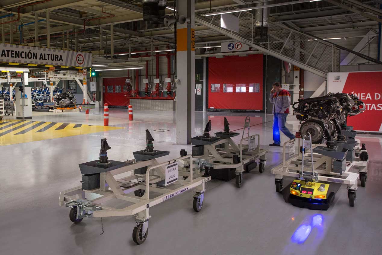 Un paseo por la fábrica de Seat en Martorell, las mejores imágenes
