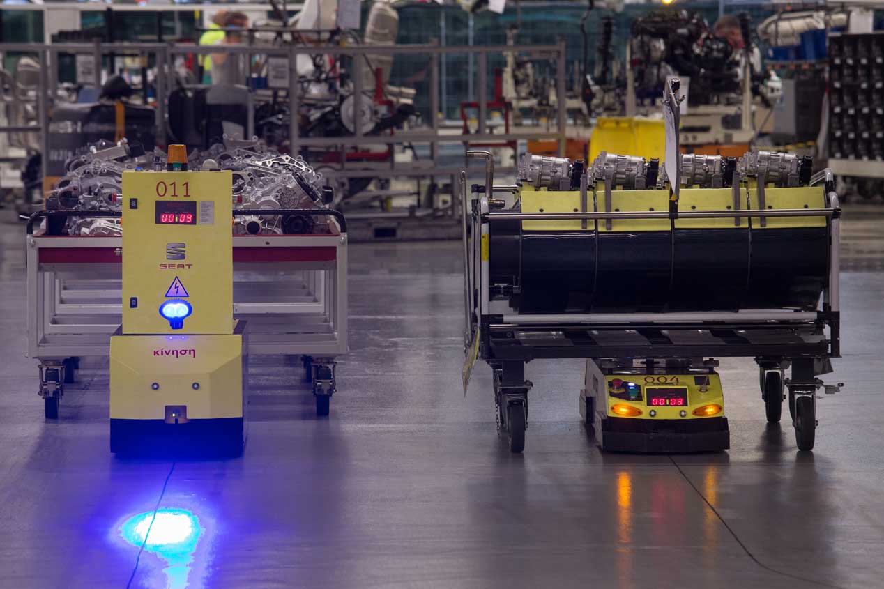 Un paseo por la fábrica de Seat en Martorell, las mejores imágenes