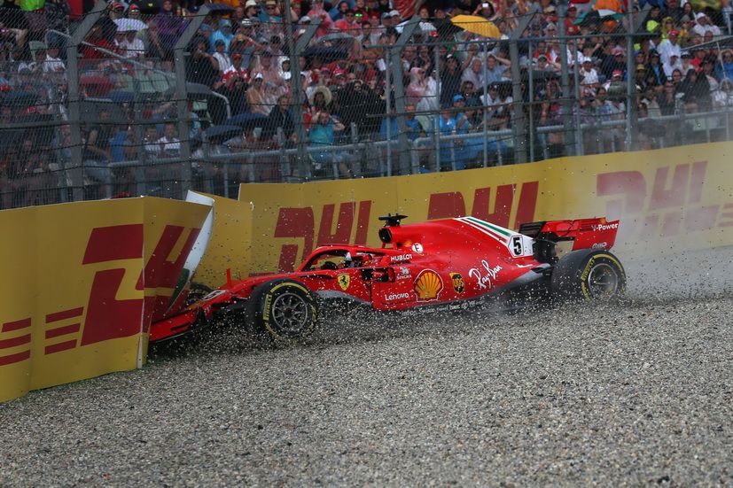 GP de Alemania: un error de Vettel le hace perder el liderato del mundial