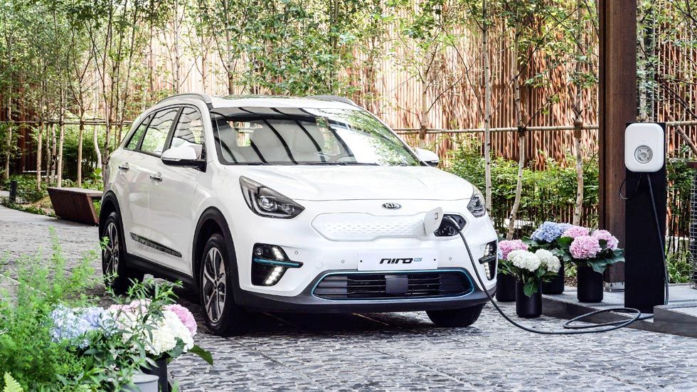 El Kia Niro eléctrico, en el Salón de París 2018