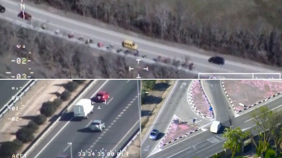 Las mayores imprudencias realizadas por furgonetas, en VÍDEO