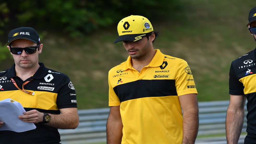 GP de Hungría: Sainz, uno de los invitados en la rueda de prensa