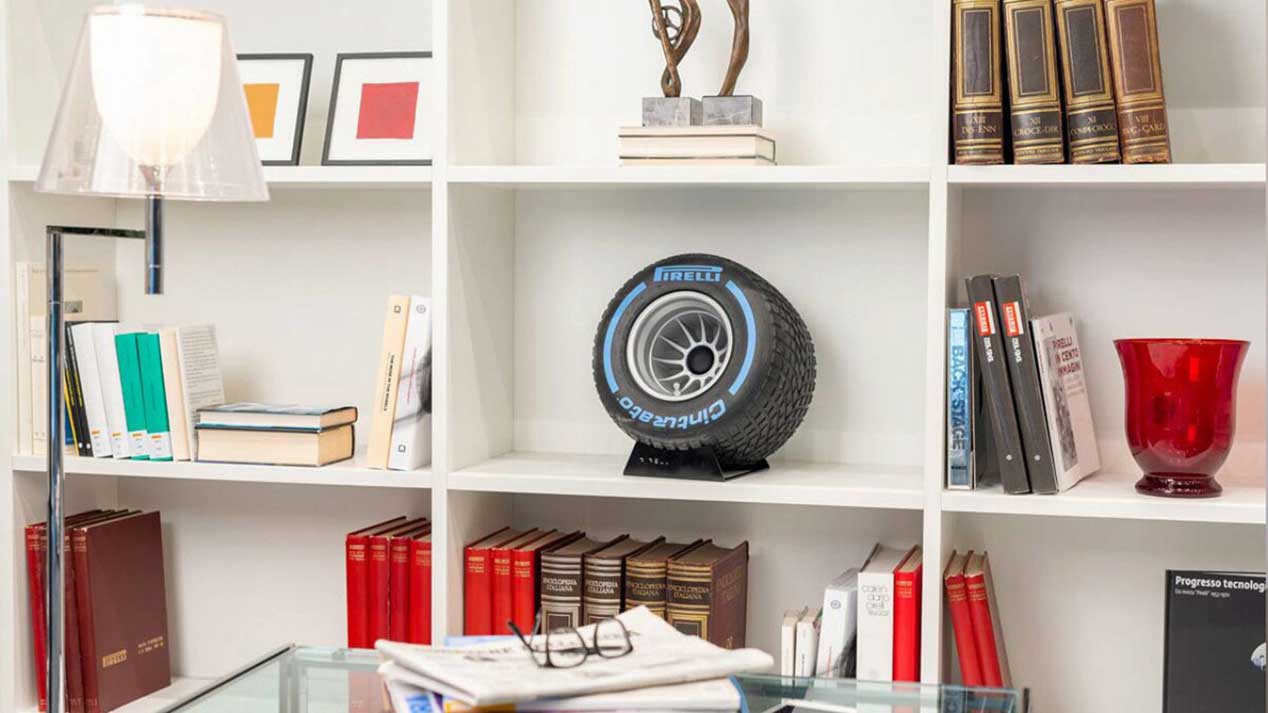¿Una rueda de F1 en tu casa? Sí, con función de altavoz
