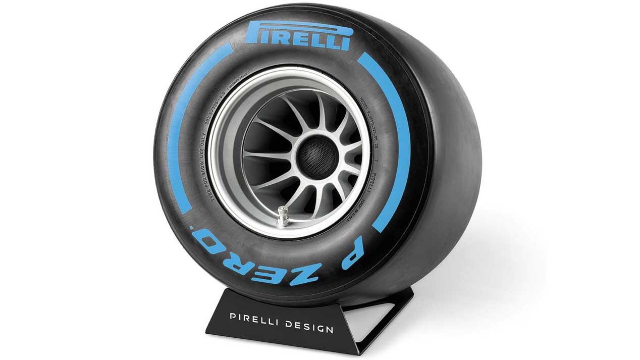 ¿Una rueda de F1 en tu casa? Sí, con función de altavoz