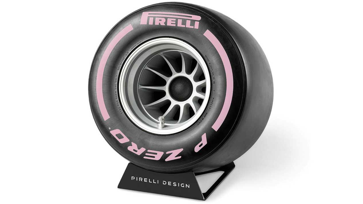¿Una rueda de F1 en tu casa? Sí, con función de altavoz