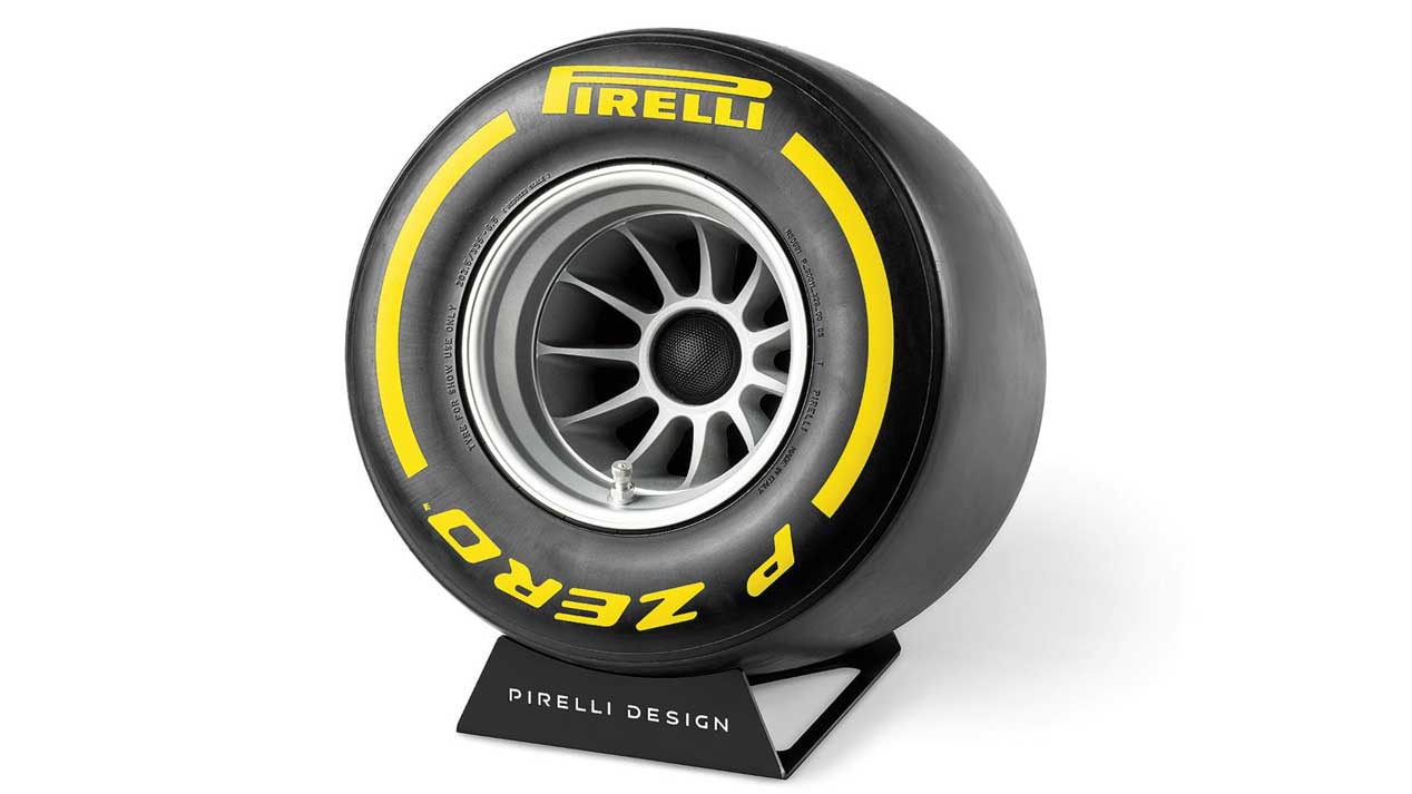 ¿Una rueda de F1 en tu casa? Sí, con función de altavoz