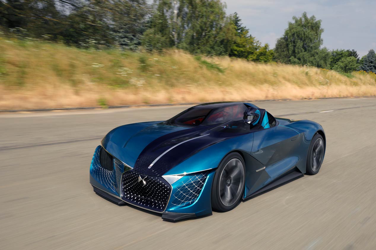 DS X E-Tense: dos coches en uno