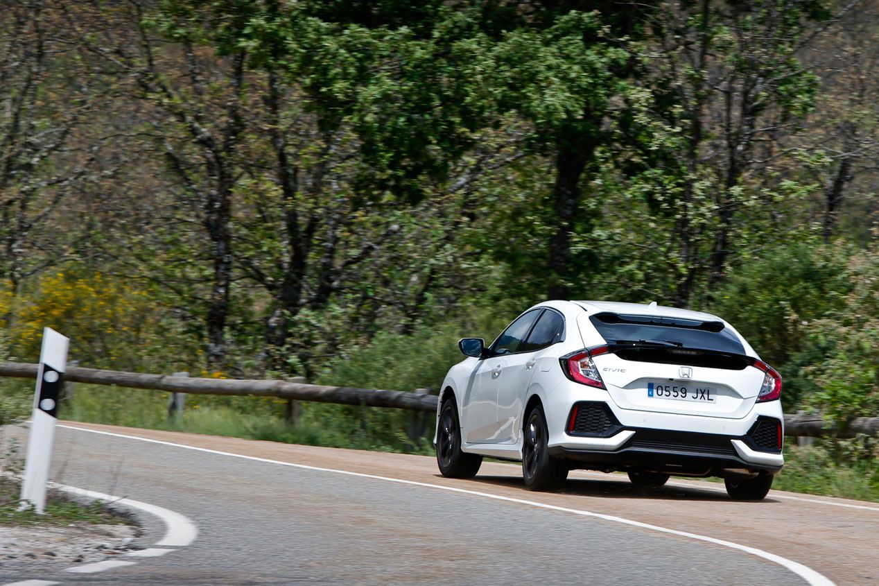 Nuestra prueba del Honda Civic 1.0 i-VTEC Turbo de 129 CV, en imágenes