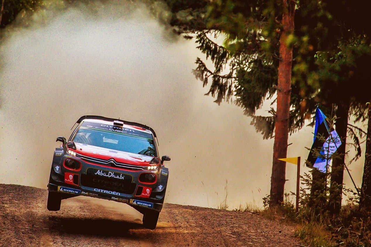 Las mejores fotos del Rally de Finlandia 2018